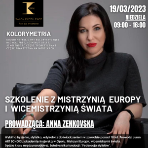 Szkolenie Kolorymetria | Anna Zenkovska | 19.03.2022   