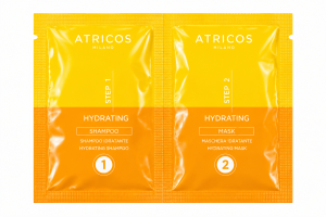 Atricos Milano OASIS Hydrating Szampon Nawilżający + Maska 8 ml