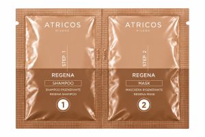 Atricos Milano Regena szampon + maska 8 ml